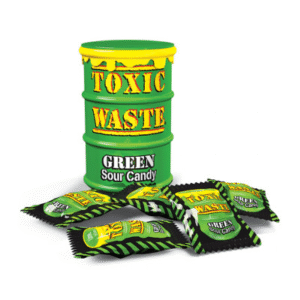 Toxic Waste Green Drum  - Caramelle aspre alla frutta