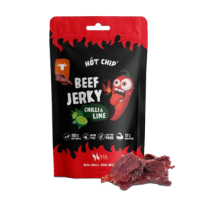 Hot Chip Beef Jerky Chilli & Lime