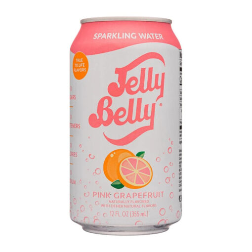 Jelly Belly Pink Grapefruit Sparkling Water