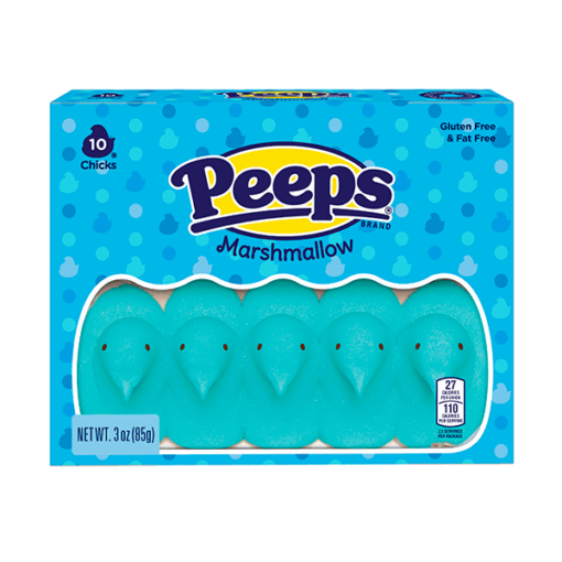 Peeps Blue Marshmallow Chicks