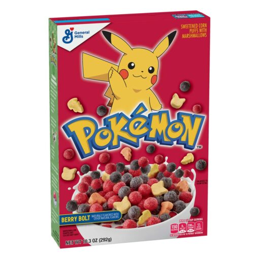 Pokemon Cereal Berry Bolt