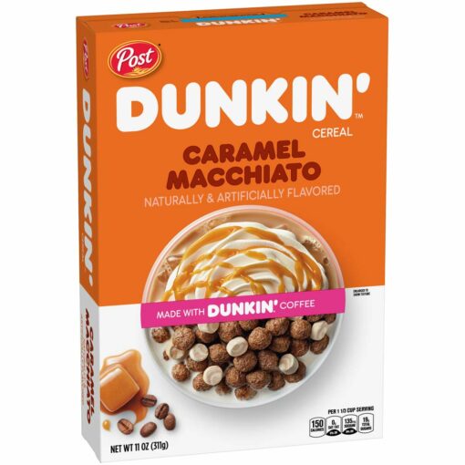 Post Dunkin Caramel Macchiato Cereal