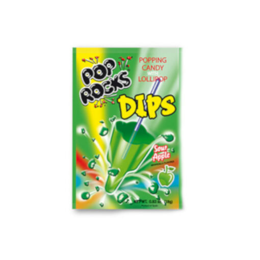 Pop Rocks Dips Sour Apple
