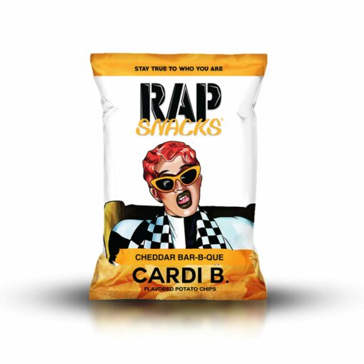 Rap Snacks Icon Cardi B Chips Cheddar BBQ (28gr)
