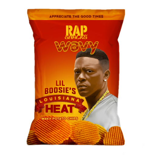 Rap Snacks Icon Lil Bousie Wavy Chips Louisiana Heat