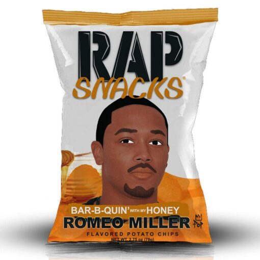 Rap Snacks Icon Romeo Miller Chips Honey BBQ