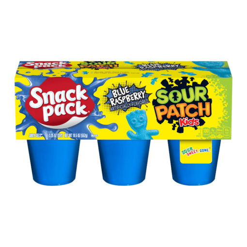 Snack Pack Sour Patch Kids Blue Raspberry