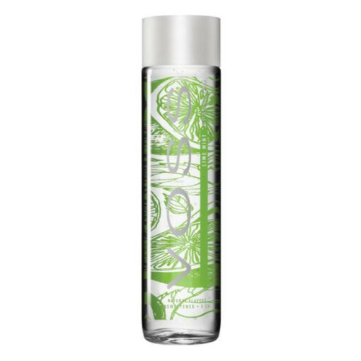 Voss Lime Mint - Acqua frizzante lime e menta in vetro (375ml)