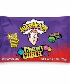 Warheads Mildly Sour Chewy Cubes