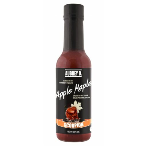 Aubrey D. Apple Maple Scorpion Exquisite Hot Sauce