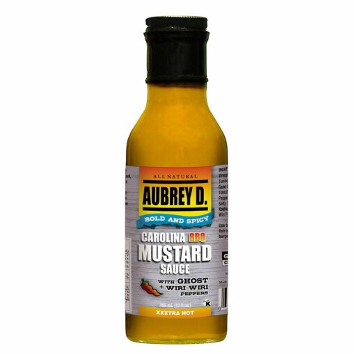 Aubrey D. Bold And Spicy Carolina BBQ Mustard Sauce