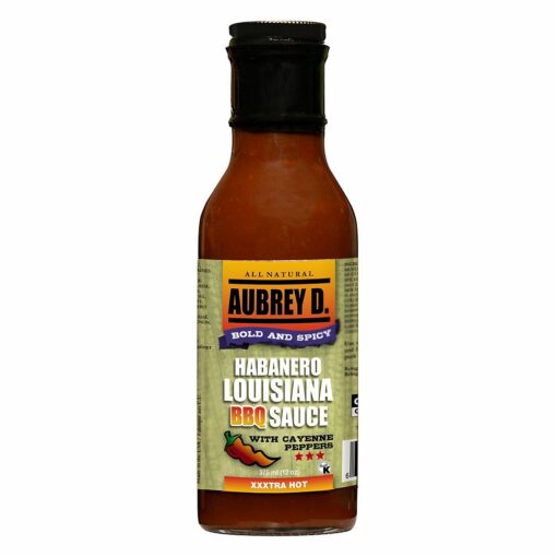 Aubrey D. Bold And Spicy Habanero Louisiana BBQ With Cayenne Peppers
