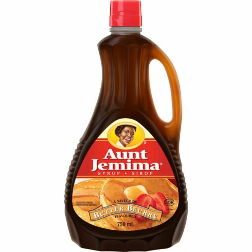 Aunt Jemima Syrup Butter Flavoured 750ml Canadian