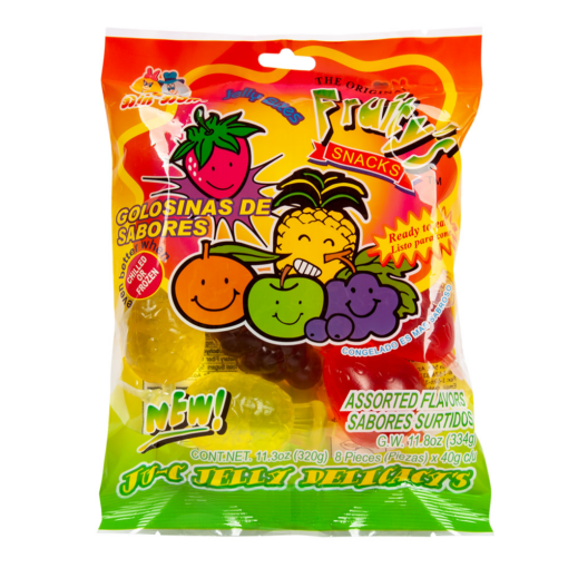 Din Don Jelly Fruity's Caramelle di gelatina alla frutta Tik Tok