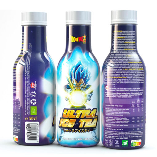 Dragon Ball Super Vegeta Ultra Ice Black Tea & Peach