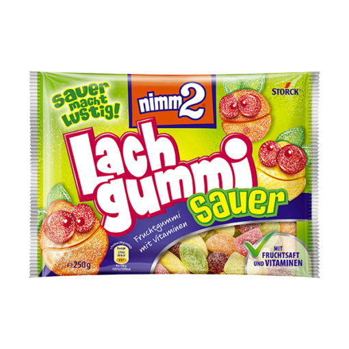 Nimm2 Lachgummi Sauer