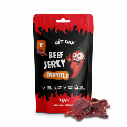 Hot Chip Beef Jerky Chilli Chipotle