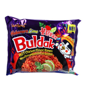 Buldak Ramen Hot Chicken Habanero Lime - Ramen Piccante Coreano