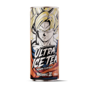Ultra Ice Tea Dragon Ball Z Goku - Tè alla pesca in lattina (330 ml)