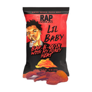 Rap Snacks Lil Baby - BBQ al miele e speziato (71g)