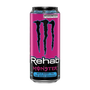Monster Rehab Recover Wild Berry Tea (frutti di bosco) Canadian Edition