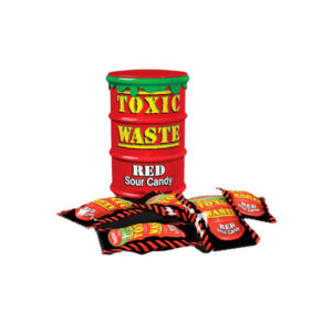 Toxic Waste Red Drum - Caramelle aspre alla frutta