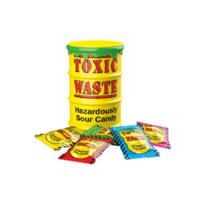 Toxic Waste Yellow Extreme Sour Candy