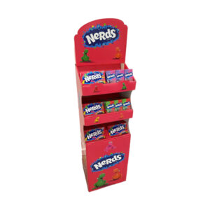 Nerds - Espositore Da Terra + Prodotti
