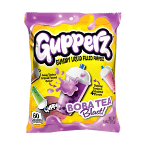 Gupperz Boba Tea Blast -  Caramelle gommose Gusti assortiti (72g)