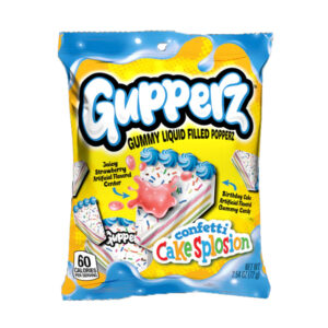 Gupperz Confetti Cakesplosion - Caramelle gommose Torta alla fragola (72g)