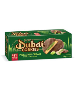Biscotti Dubai Style con Crema di Pistacchio e Cioccolato al latte (128g)