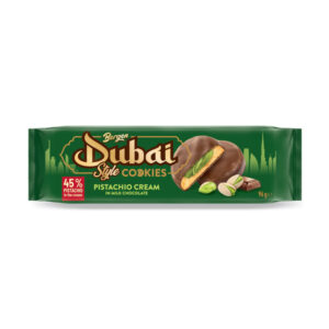 Biscotti Dubai Style con Crema di Pistacchio e Cioccolato al latte (96g)