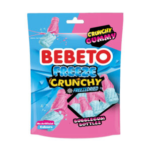 Bebeto Caramelle liofilizzate gusto bubblegum (35g)