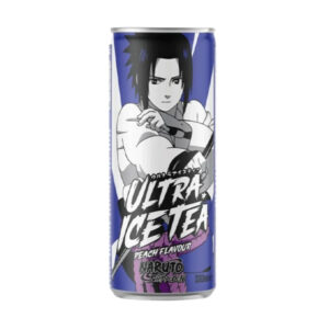 Ultra Ice Tea Naruto - Sasuke - Tè alla pesca in lattina (330ml)