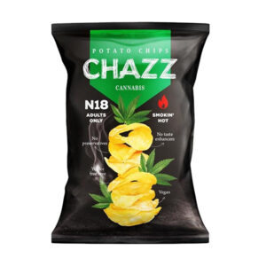 Chazz Potato Chips with Hemp & Jalapeno - Cannabis e Peperoncino (90g)