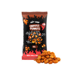 Hot Chip Chipotle Peanuts - Arachidi ricoperte e piccanti (70 g)