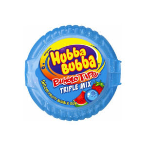 Hubba Bubba Triple Mix - Anguria, fragola e mirtilli (56g)