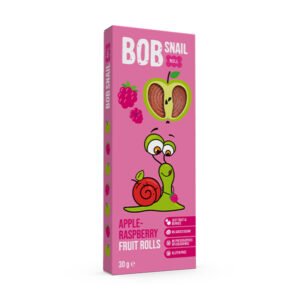 Bob Snail Fruit Rolls Apple & Raspberry (30 g)