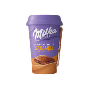Milka Latte al cioccolato e caramello (220ml)