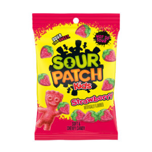 Sour Patch Kids Strawberry (130 g) - Caramelle aspre gusto fragola