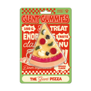 Giant Gummies Pizza - Gusto Arancia (150g)