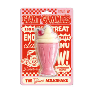 Giant Gummies Milkshake - Gusto Fragola (150g)
