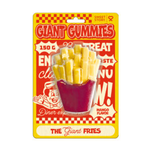 Giant Gummies Patatine Fritte - Gusto Mango (150g)