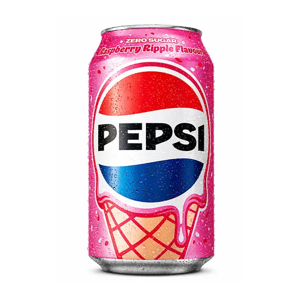 Pepsi Raspberry Ripple Flavour Zero (330ml)