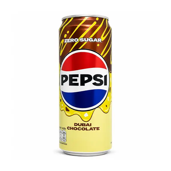 Pepsi Dubai Chocolate Zero Sugar (325ml)