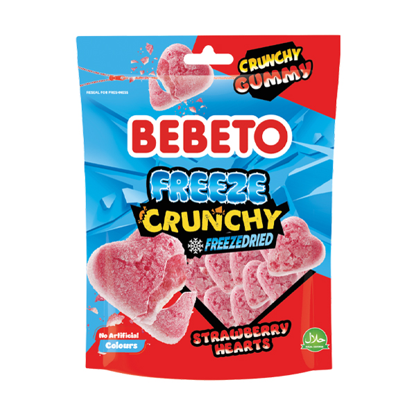 Bebeto Caramelle liofilizzate alla fragola (35g)