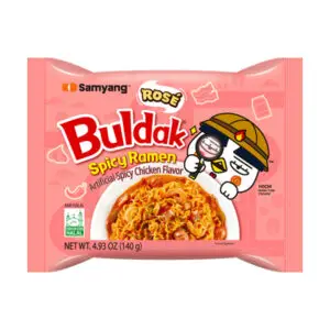 Buldak Hot Chicken Ramen Rosé (140g)