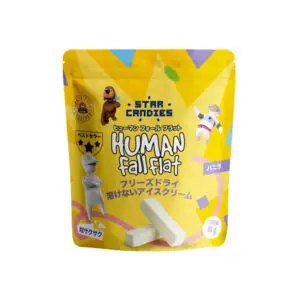 Super Garden Star Candies x Human: Fall Flat - Gelato alla vaniglia (16g)