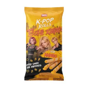 K-Pop Rolls Mango - Wafer roll ripieni di crema al mango (120g)